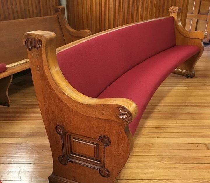 How Much Does it Cost to Reupholster a Church Pew? McPhail Church